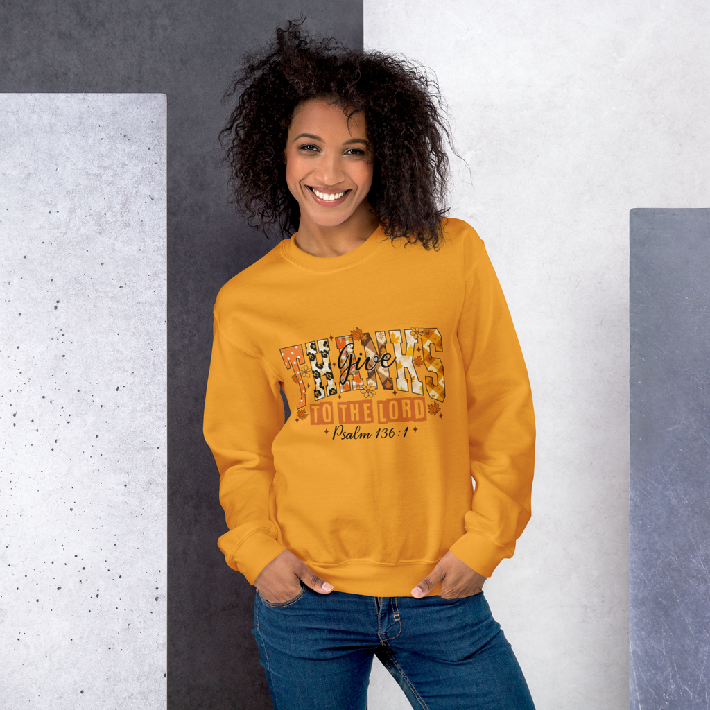 'Give Thanks' Unisex Sweatshirt