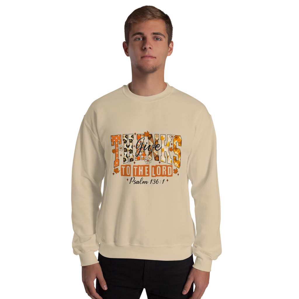 'Give Thanks' Unisex Sweatshirt