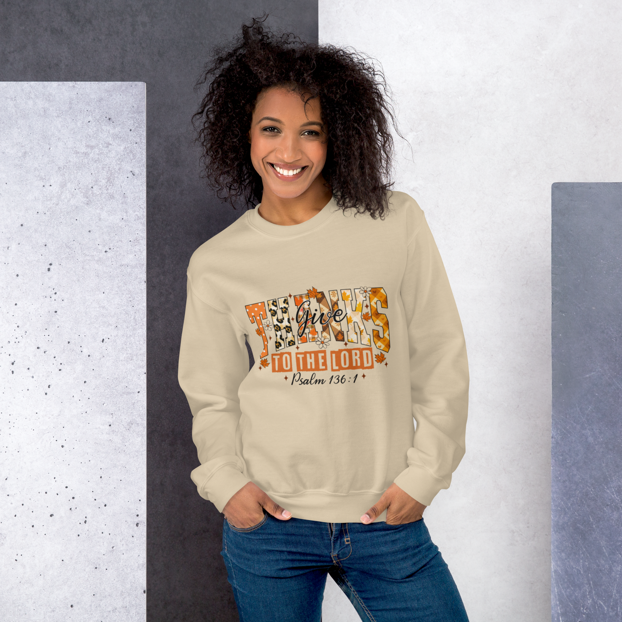 'Give Thanks' Unisex Sweatshirt