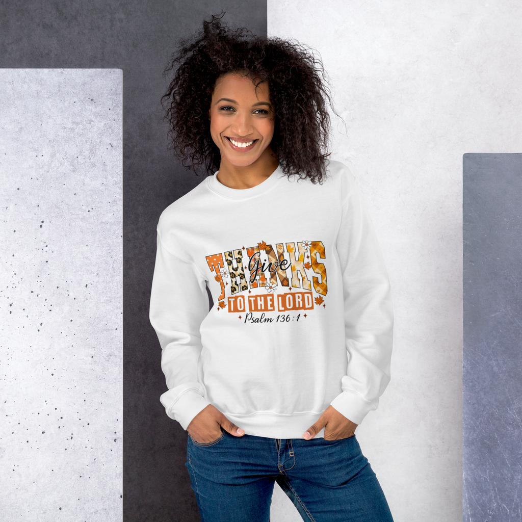 'Give Thanks' Unisex Sweatshirt