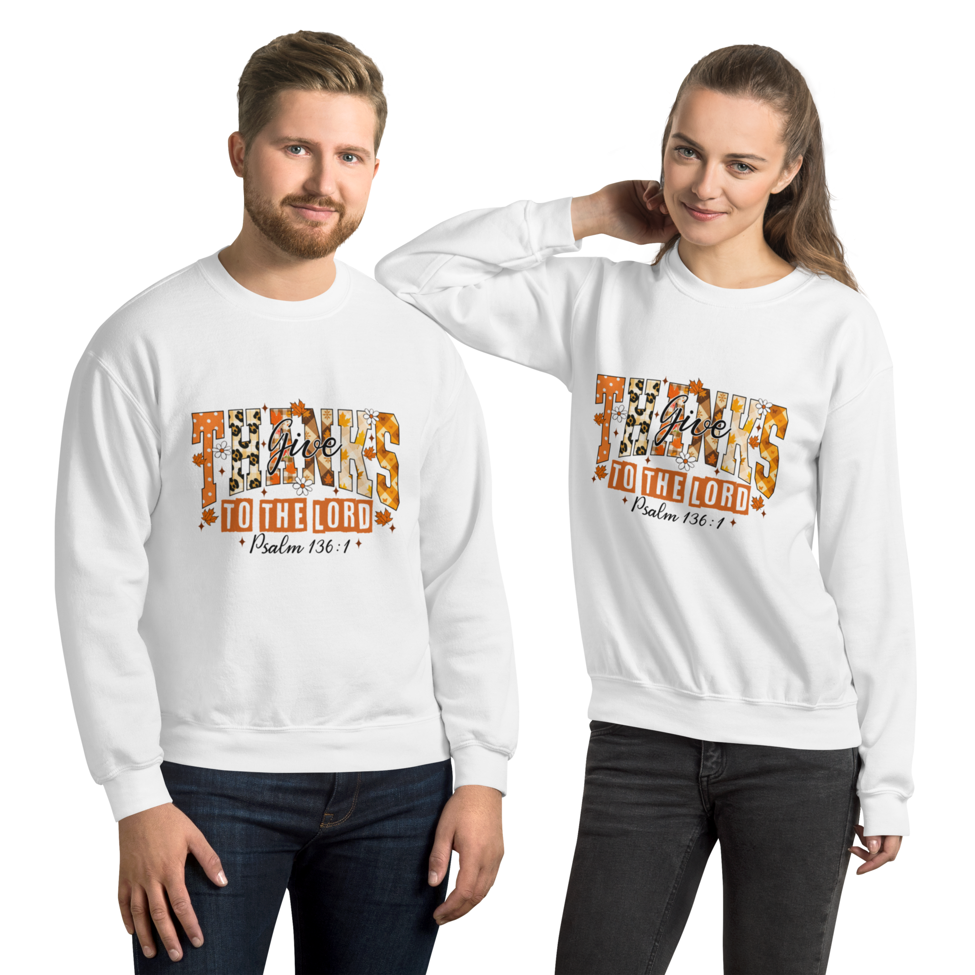 'Give Thanks' Unisex Sweatshirt