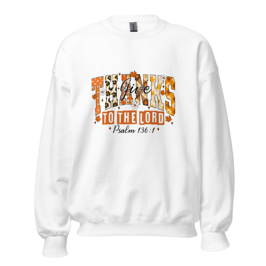 'Give Thanks' Unisex Sweatshirt