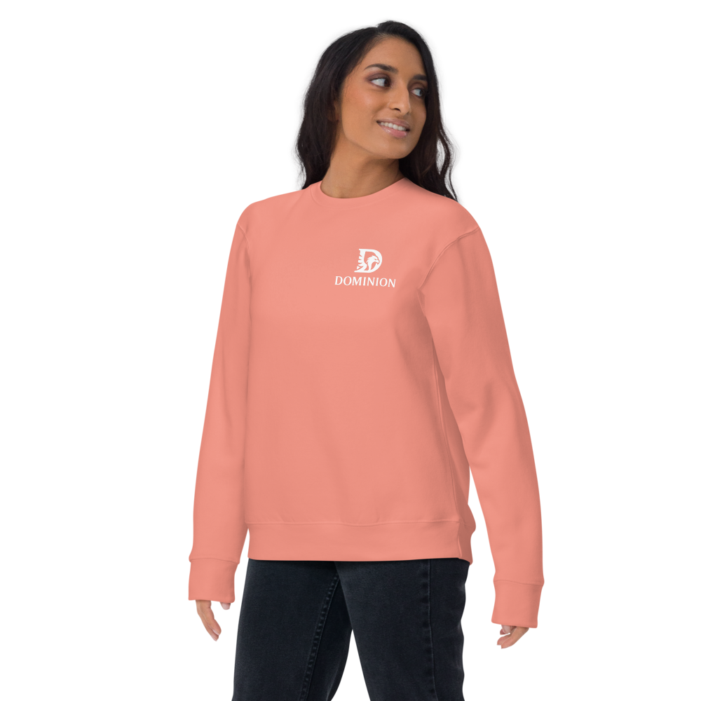 Power Meets Purpose Scripture Unisex Premium Sweatshirt
