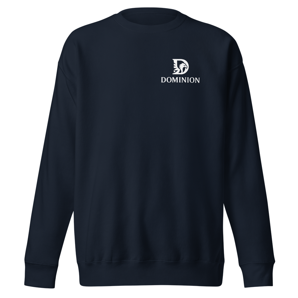 Power Meets Purpose Scripture Unisex Premium Sweatshirt
