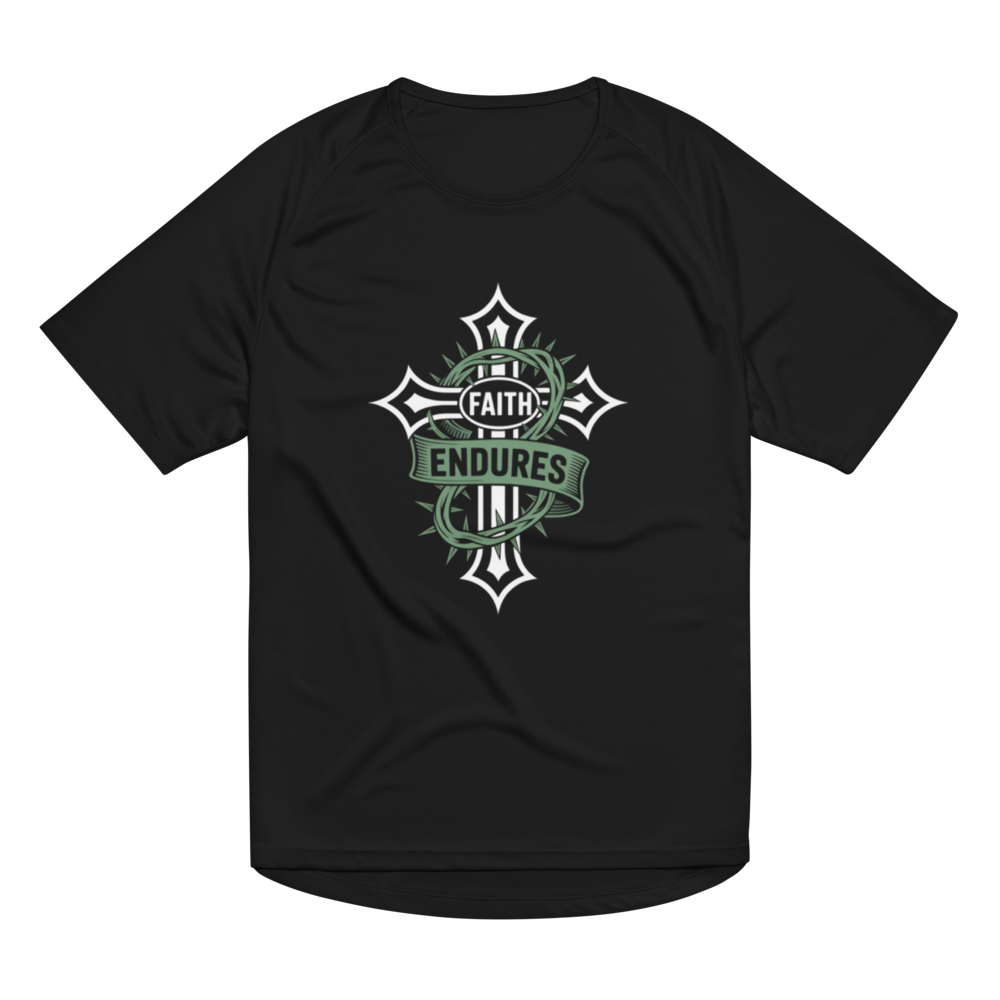 Faith Endures Unisex Sports Jersey