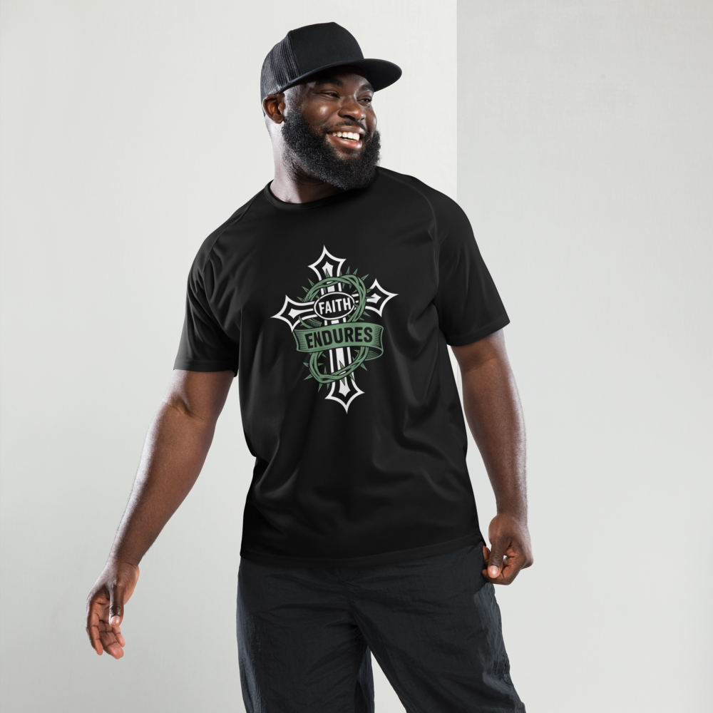 Faith Endures Unisex Sports Jersey